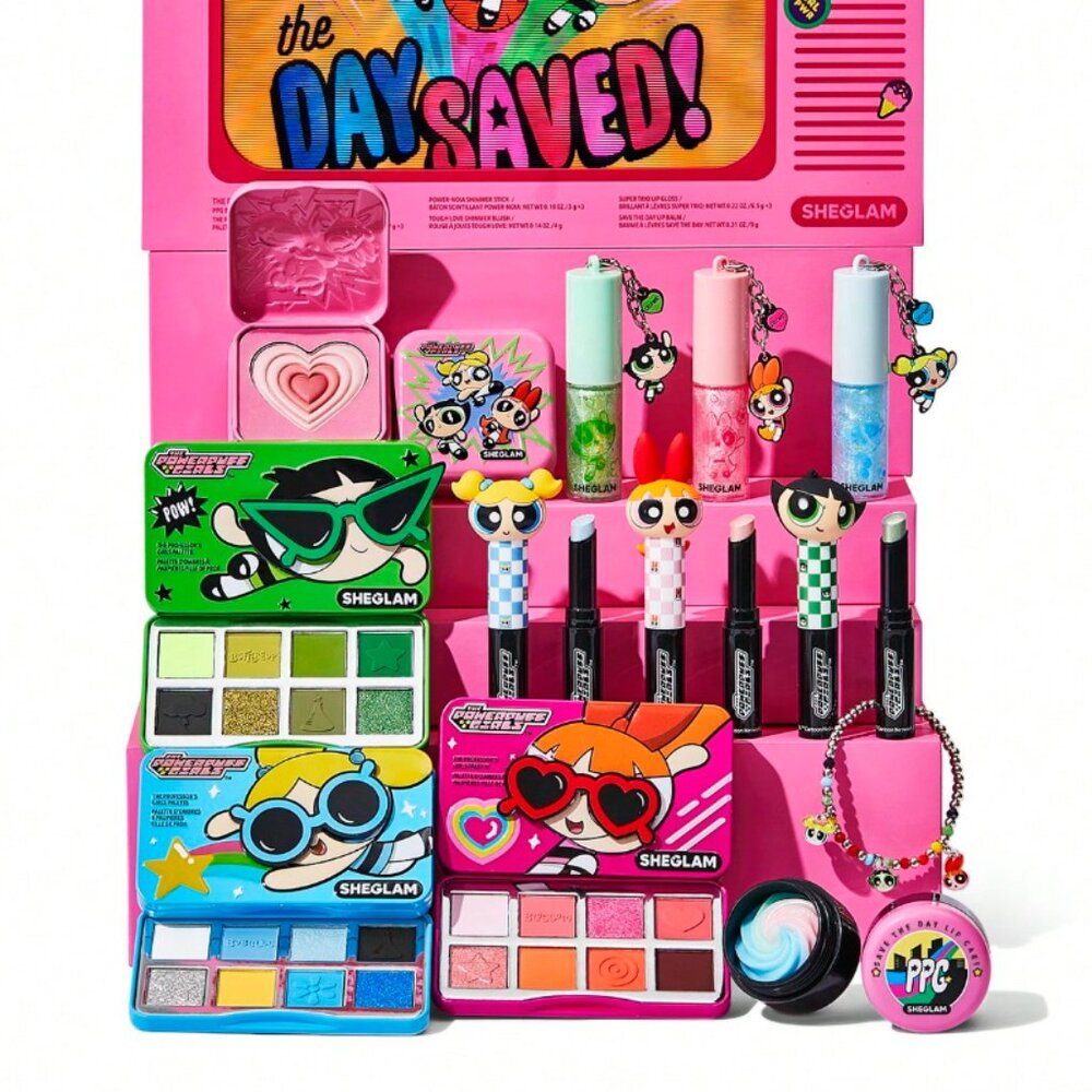The Powerpuff Girls X SHEGLAM Collection Set